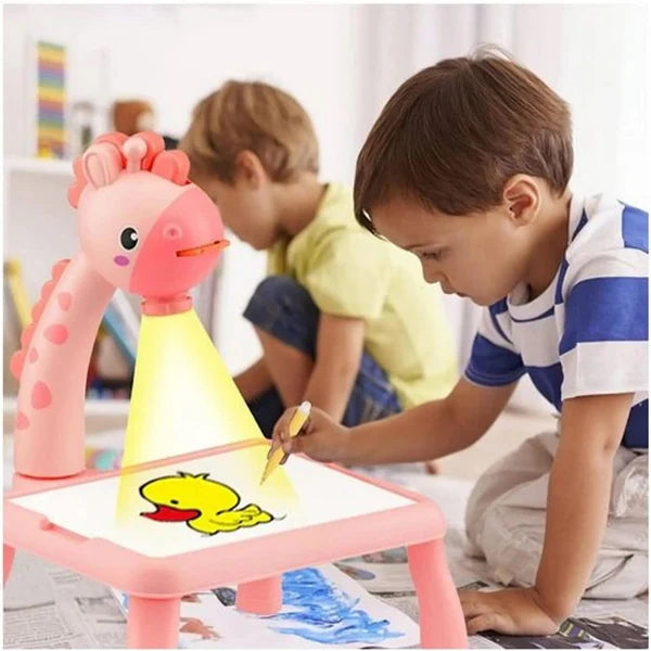 Giraffe Projector Painting Table