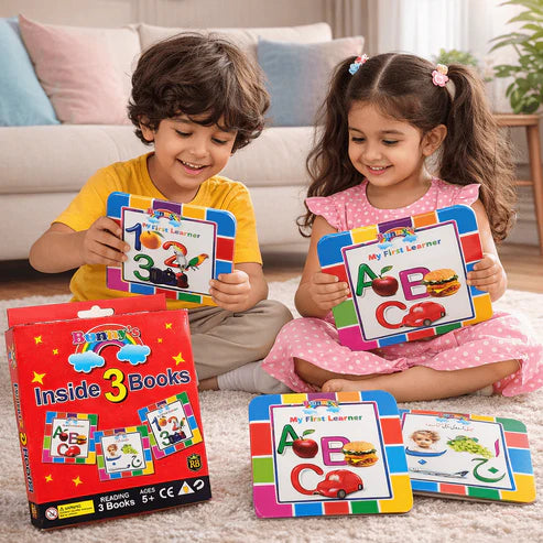 3 in 1 Learning Books Set