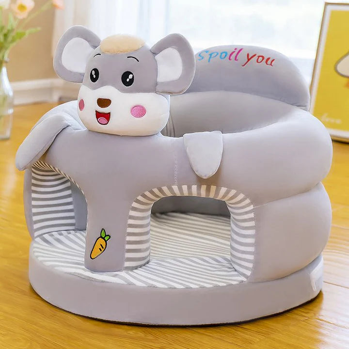 Baby Sofa Seat – Soft Round Shape Floor Support Seat for Babies 0M+