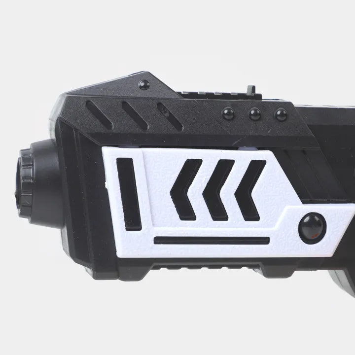 Blow Gun Toy 2 in 1 Water Balls and Soft Bullets Blowing Gun Toy