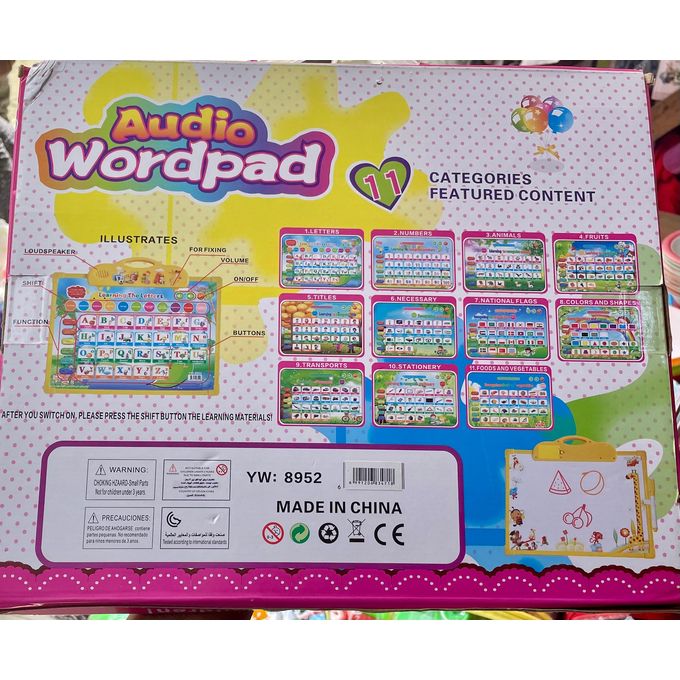 Audio World Pad for Kids – Interactive Learning & Sound Activity Toy