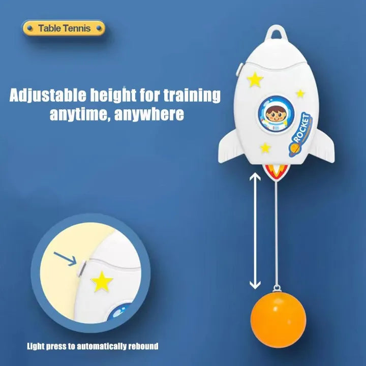 Space Sports Fun Ping Pong Game Set for Kids (Ages 3+) – Astronaut Theme Paddle & Ball Toy