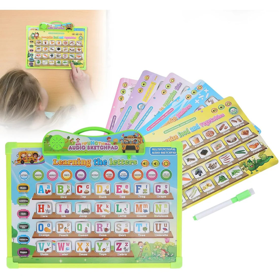 Audio World Pad for Kids – Interactive Learning & Sound Activity Toy