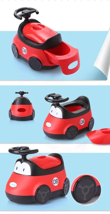 Kids Car Shape Potty Trainer Seat – Fun & Comfortable Toilet Training Chair