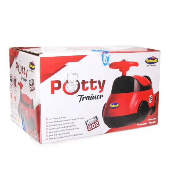 Kids Car Shape Potty Trainer Seat – Fun & Comfortable Toilet Training Chair