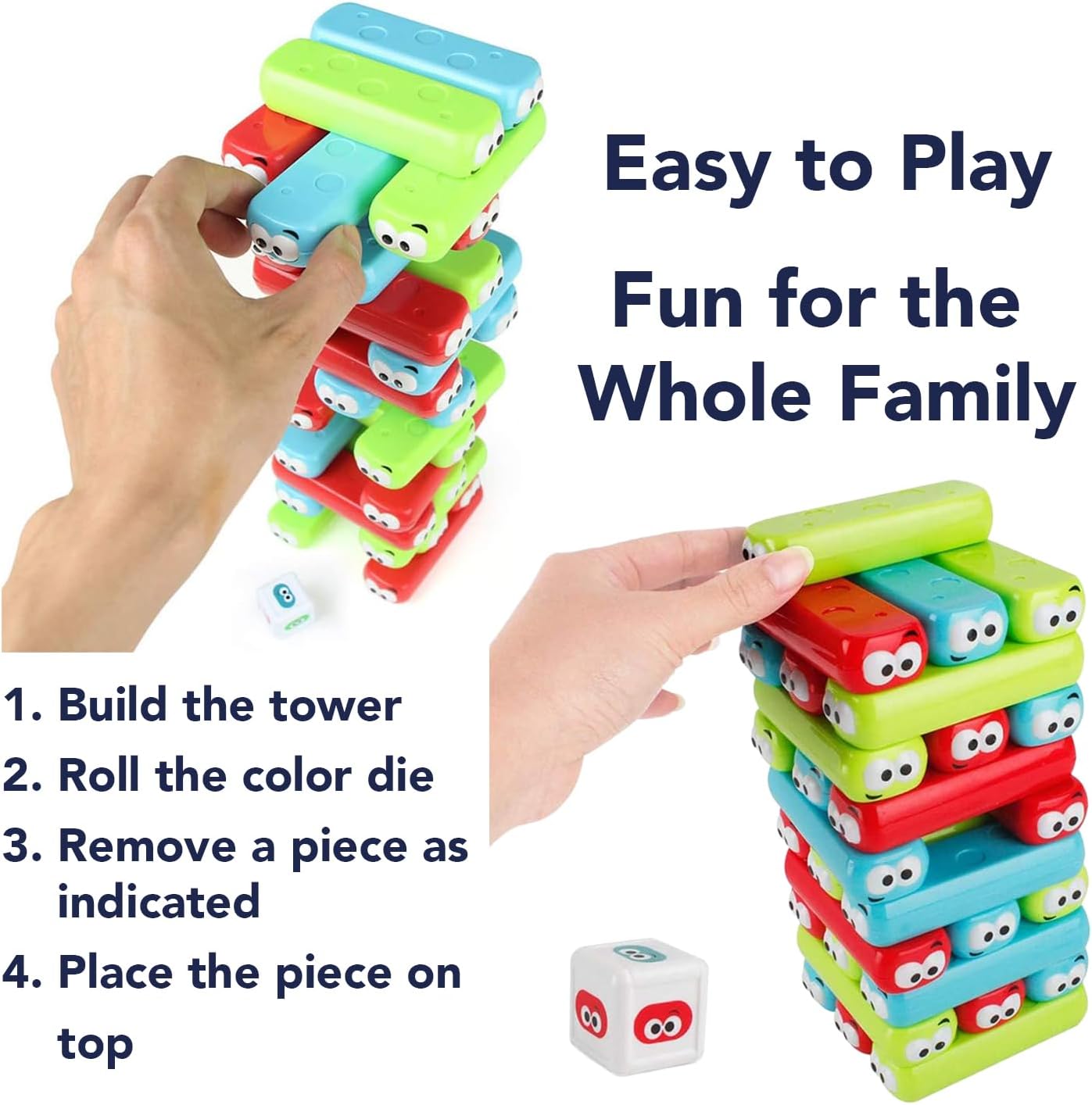 CATERPILLAR STACKING GAME (30 pcs)