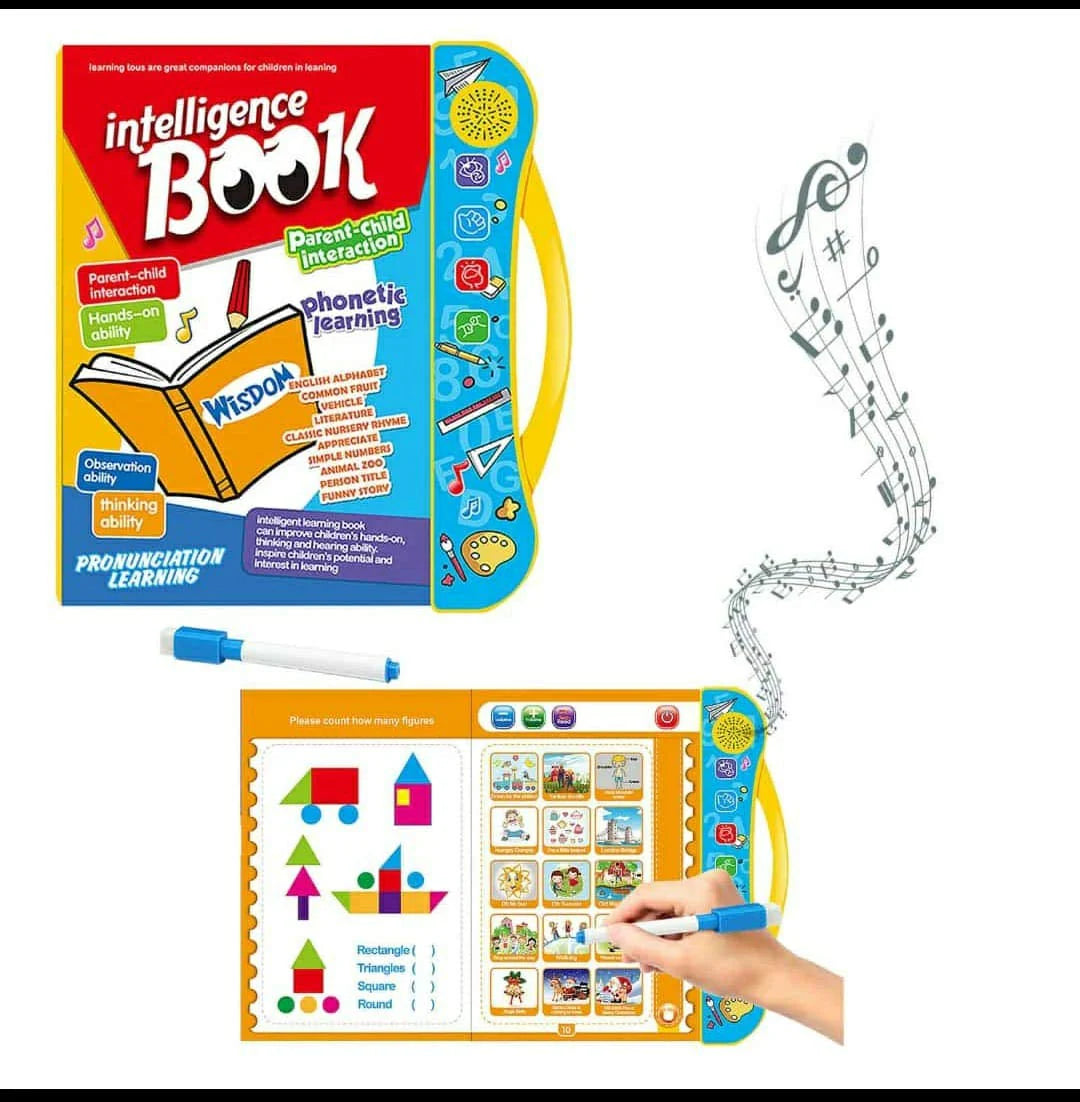 Study Book – Interactive Intellectual Learning Book for Kids