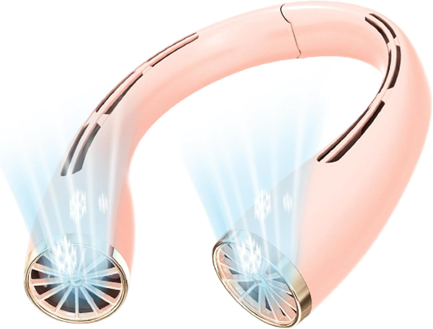 Neck Air Conditioner Bladeless Portable Fan – Rechargeable 3-Speed Neck Hanging Cooling Fan