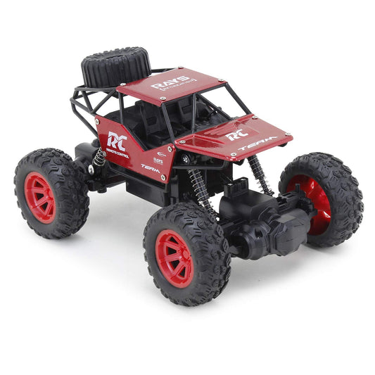 RC Alloy Monster Truck Metallic Body – Wireless Remote Control Toy for Kids (USB Rechargeable)