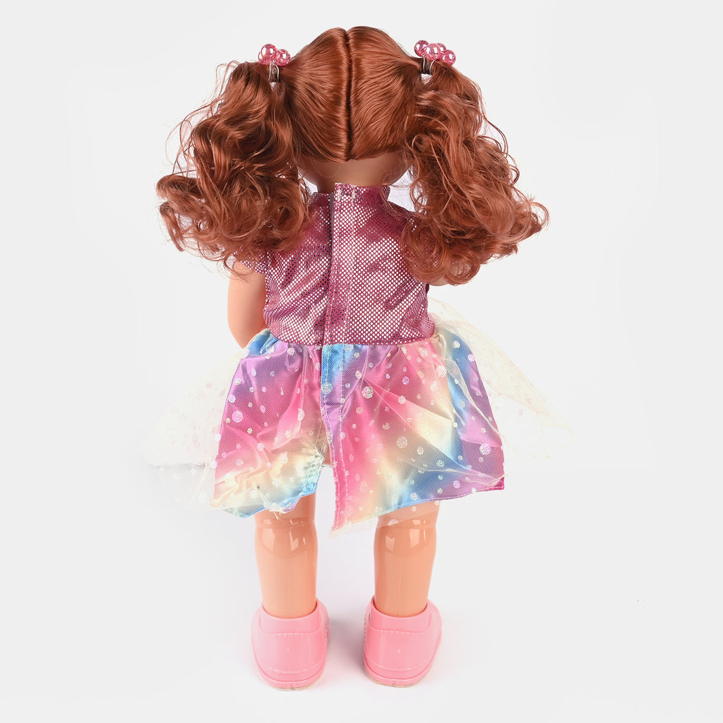 Pretty Doll for Girls – Beautiful Fashion Doll Toy with Stylish Dress & Accessories