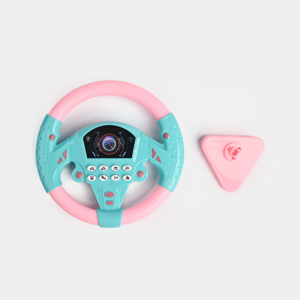 Simulated Steering Wheel Musical Toy for Kids – Interactive Driving Learning Toy