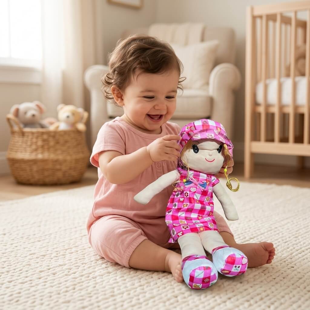Stuff Candy Dolls for Girls – Cute Soft Plush Doll Toy for Kids