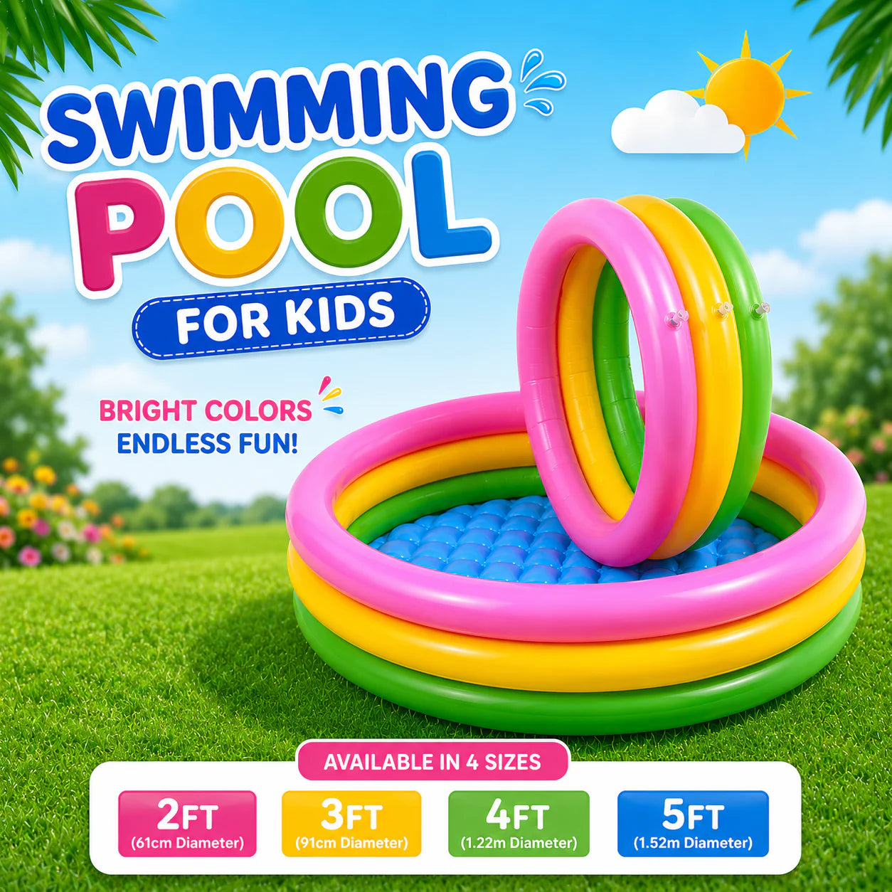 INTEX Kids Swimming Pool – Splash Into Summer Fun!