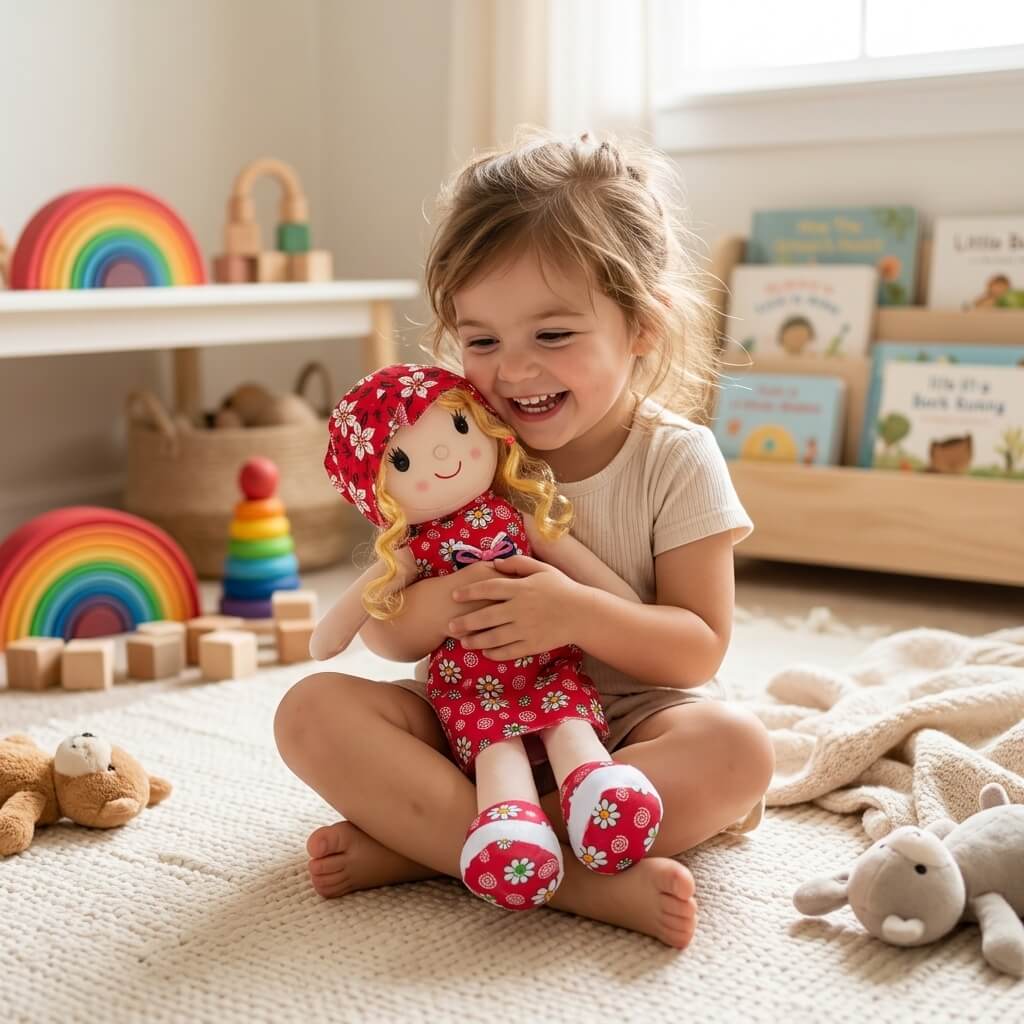 Stuff Candy Dolls for Girls – Cute Soft Plush Doll Toy for Kids
