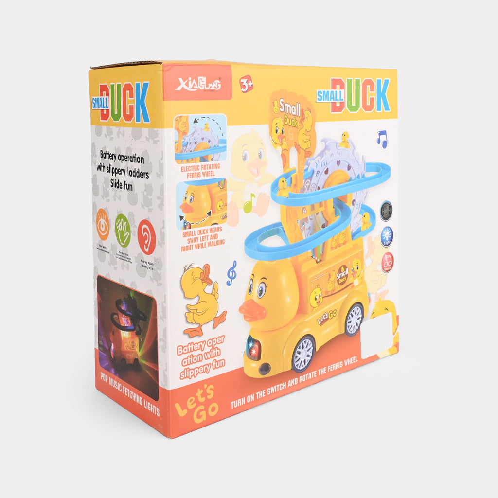 Electric Sliding Duck Track Vehicle with Light & Music