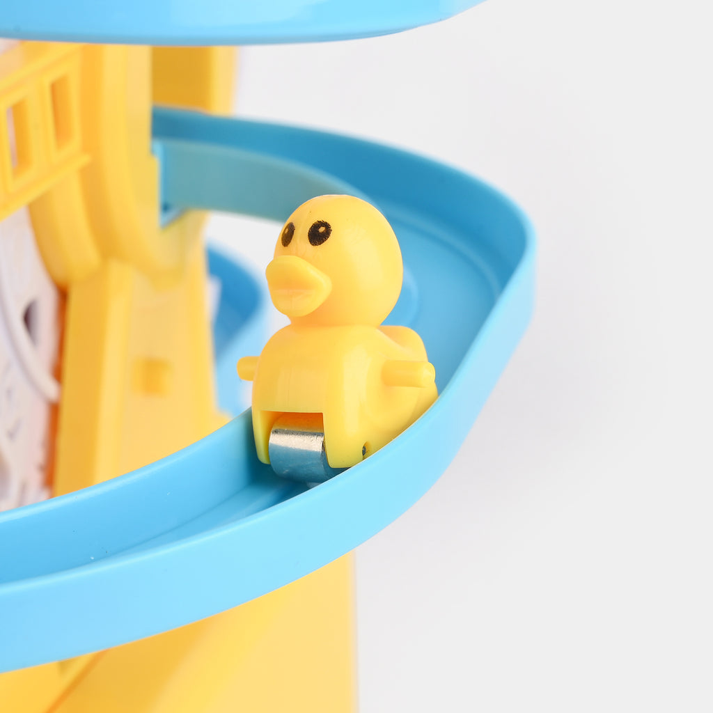 Electric Sliding Duck Track Vehicle with Light & Music