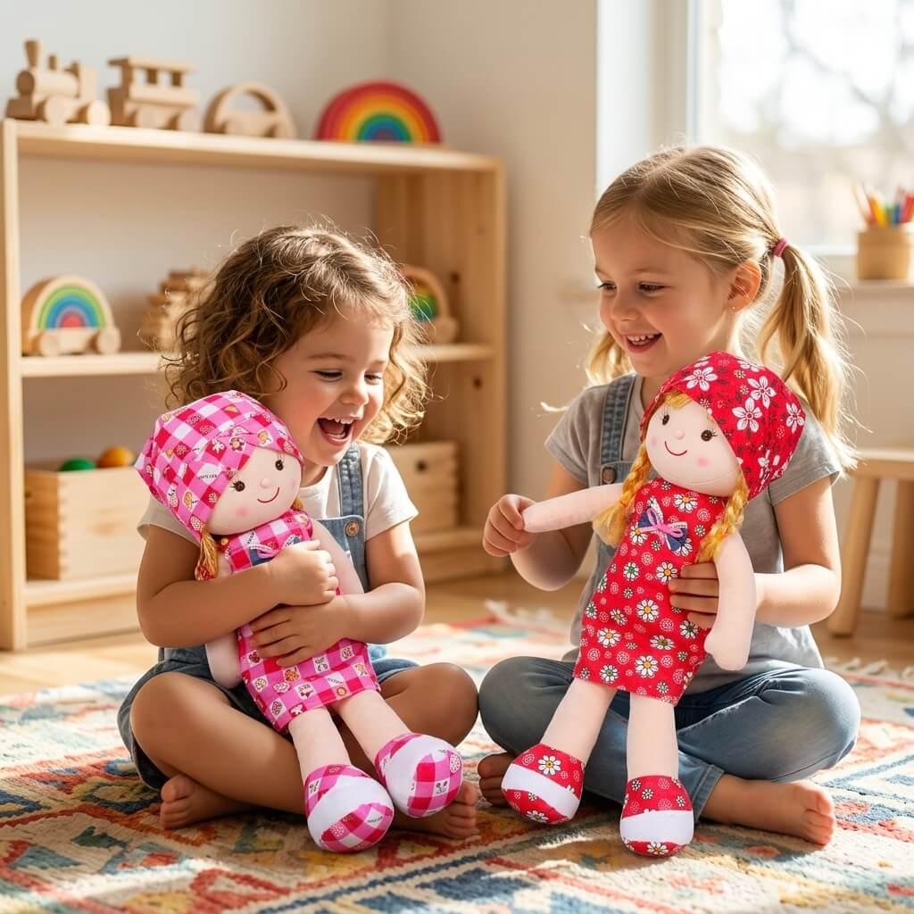 Stuff Candy Dolls for Girls – Cute Soft Plush Doll Toy for Kids