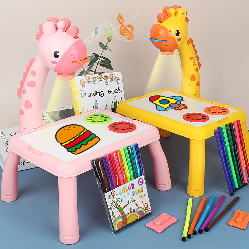 Giraffe Projector Painting Table