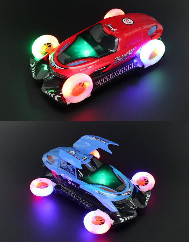 3D Flying Car Toy for Kids with Lights & Music – Fun Interactive Hover Car