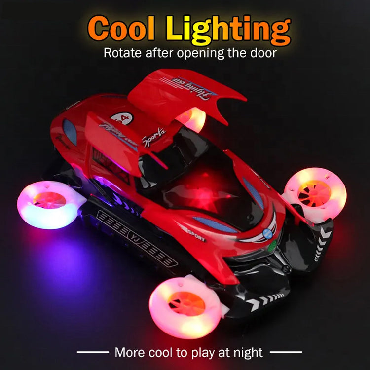 3D Flying Car Toy for Kids with Lights & Music – Fun Interactive Hover Car
