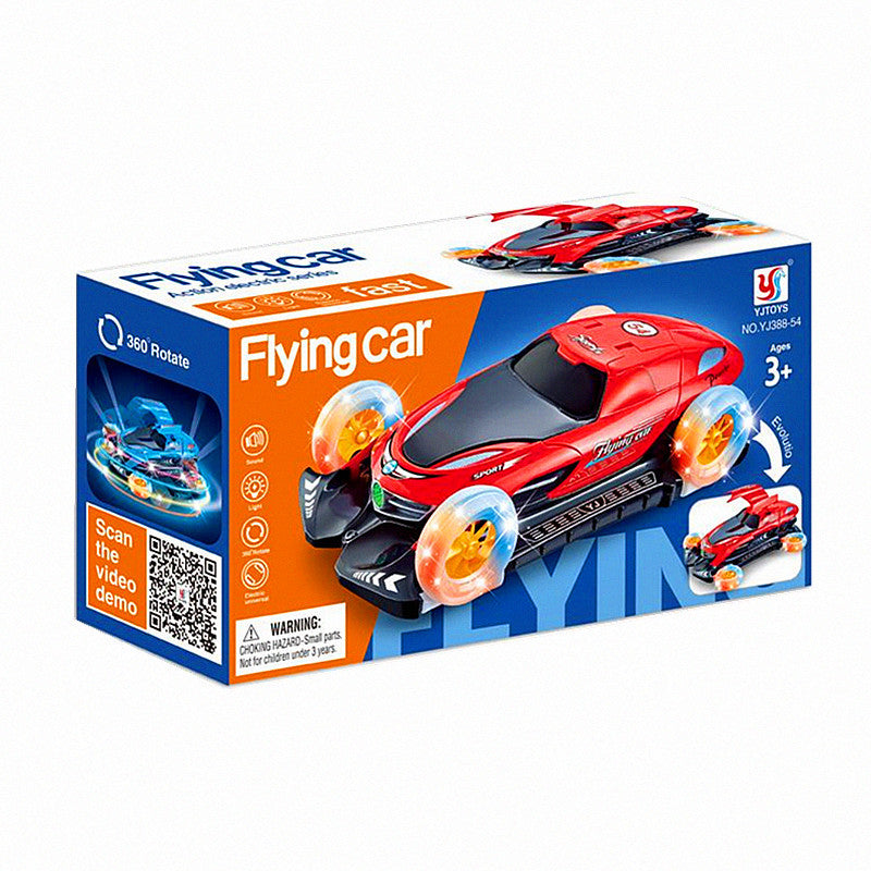 3D Flying Car Toy for Kids with Lights & Music – Fun Interactive Hover Car
