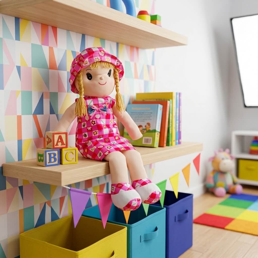 Stuff Candy Dolls for Girls – Cute Soft Plush Doll Toy for Kids