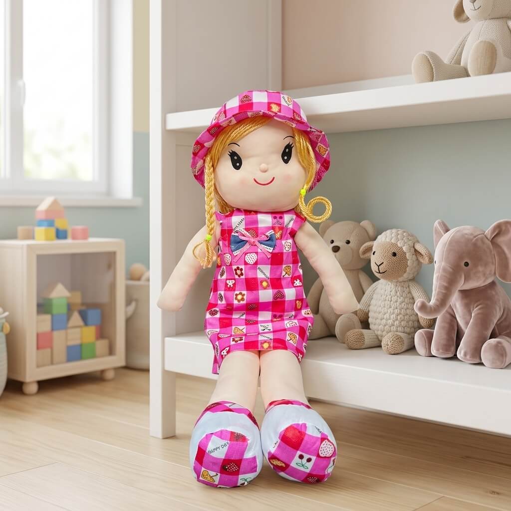 Stuff Candy Dolls for Girls – Cute Soft Plush Doll Toy for Kids