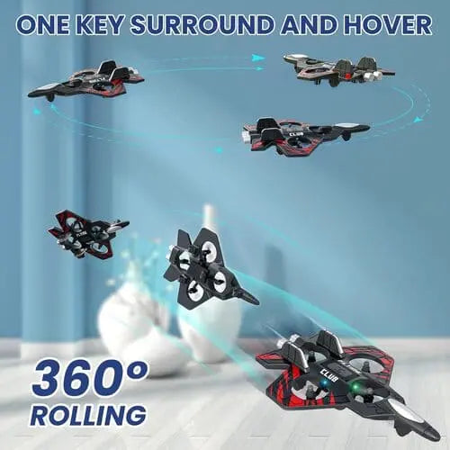 Flying Fighter Jet Drone – Remote Control Aircraft Toy for Kids