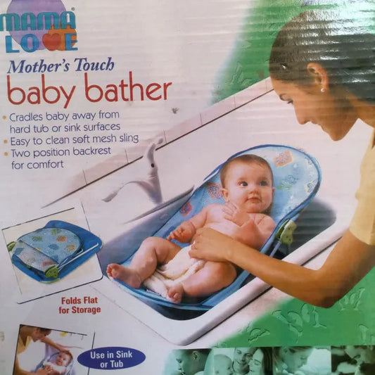 Mama Love Baby Bather Net – Soft Baby Bath Support for Newborns