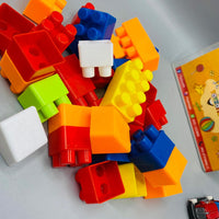 Kids Block Set Pack – Colorful Educational Building Blocks Toy for Creative Learning & Play