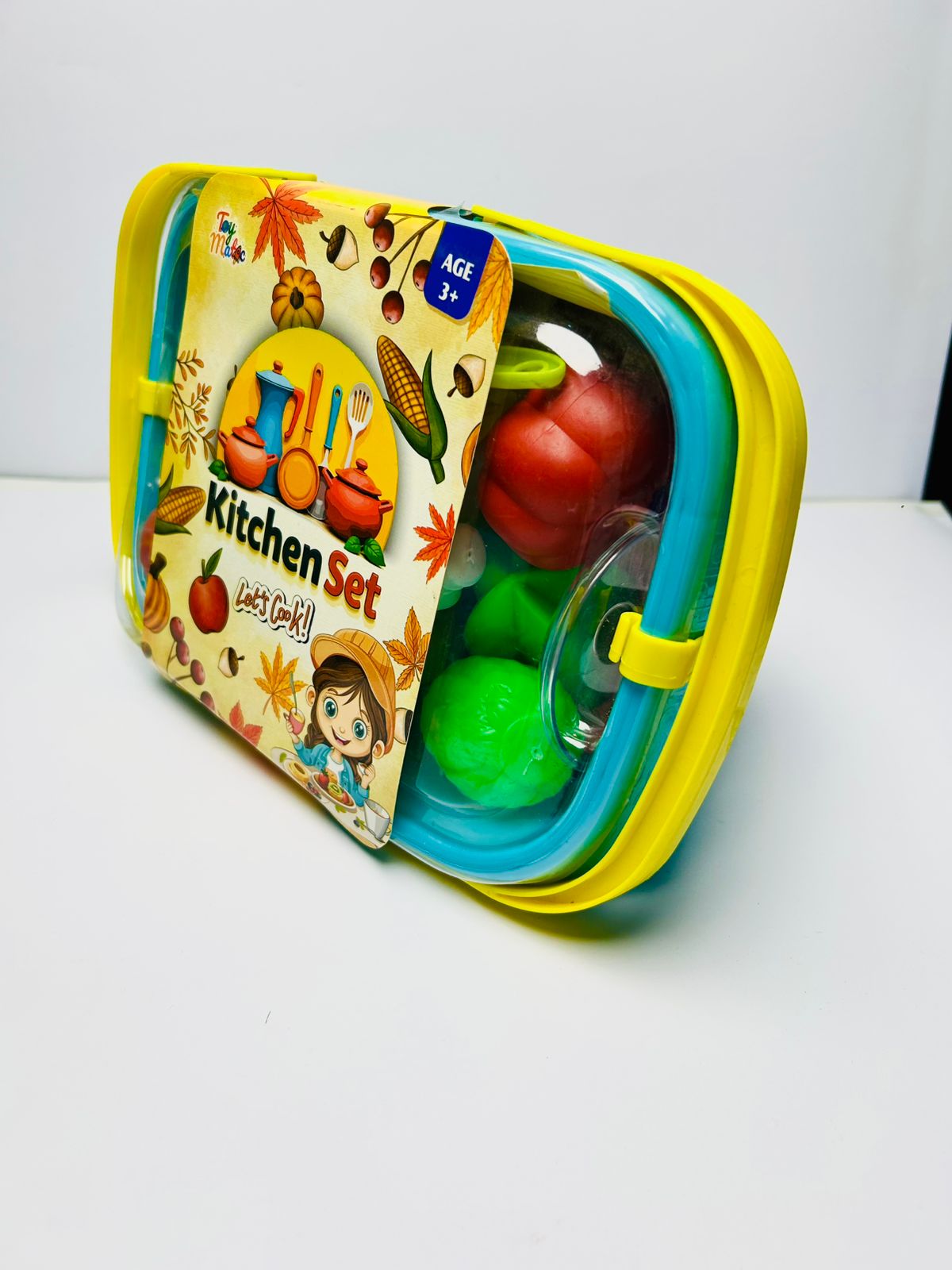 Kitchen Play Set – Pretend Cooking & Chef Toy Set for Children