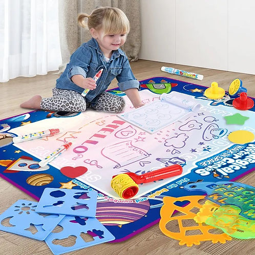 Magical Water Canvas – Mess-Free Drawing & Learning Mat for Kids (Large)