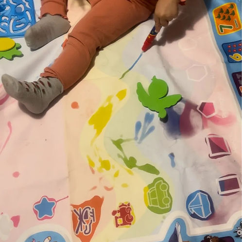 Magical Water Canvas – Mess-Free Drawing & Learning Mat for Kids (Large)