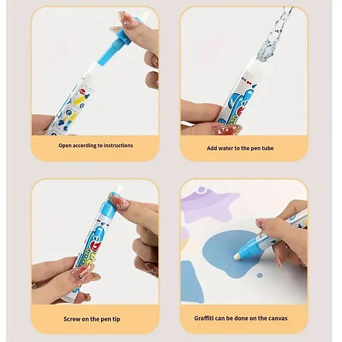 Magical Water Canvas – Mess-Free Drawing & Learning Mat for Kids (Large)