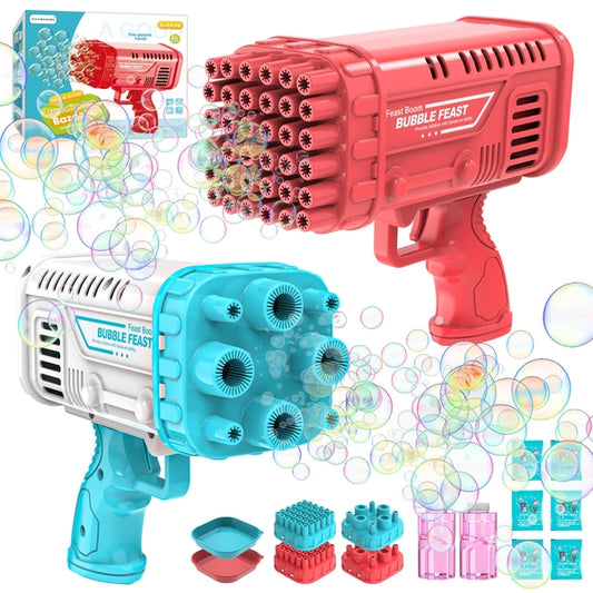Bubble Machine Gun – 36 Hole Bazooka Bubble Blaster Toy for Kids (3+)
