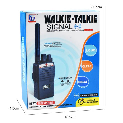 Kids Walkie Talkie Toy Set – 100m Long Range Two-Way Communication Outdoor Adventure Toy