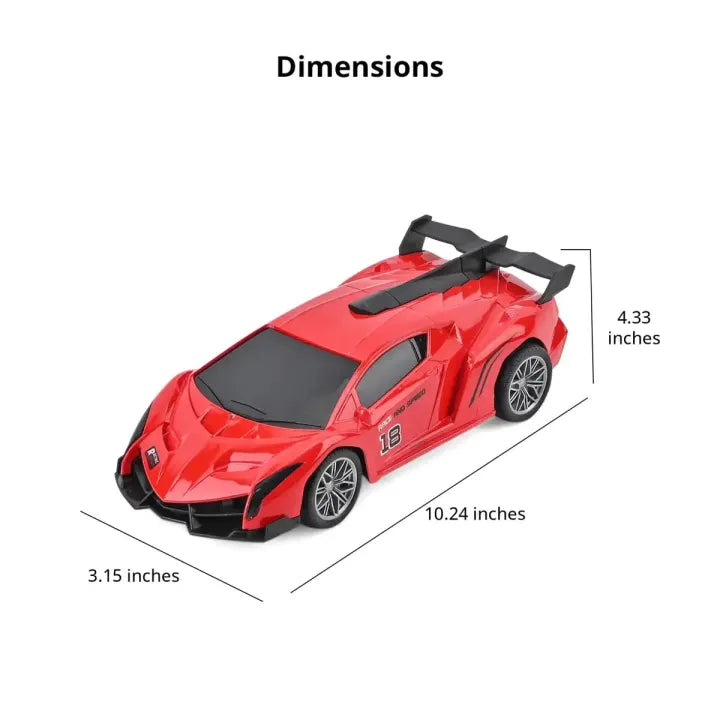 Crazy Racing Hight Speed Smoke Spray Function Remote Control Model Car For Kids Operated Battery Rechargeable