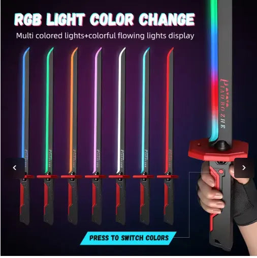 Sparkblade LED Talwar Sword 31.5 Inch – Kids Electric Light & Smoke Toy Sword with Spark Effects, Motion Sound & LED Lights – Best Birthday Gift for Boys & Teens