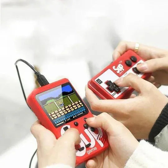 SUP Game Box Plus 400-in-1 Retro Handheld Gaming Console with Controller – Portable Video Game Player for Kids & Adults | TV Connect Support