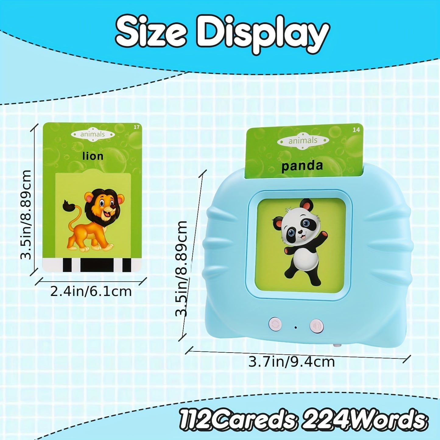 Kids Talking Flash Card Reader – Educational Learning Device for Early Development & Vocabulary Building