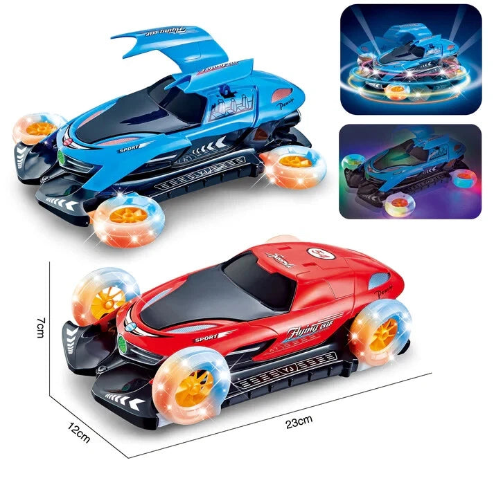 3D Flying Car Toy for Kids with Lights & Music – Fun Interactive Hover Car